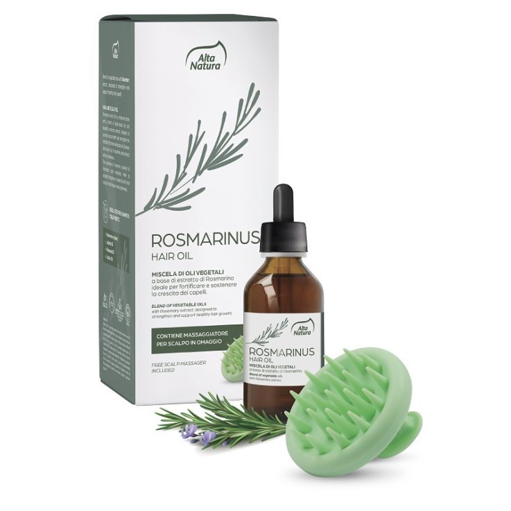 ALTA NATURA HAIR OIL ROSM+SPAZ