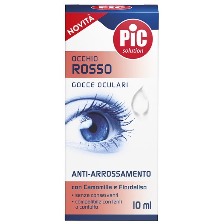 PIC GOCCE OCULARI OCCHIO ROSSO