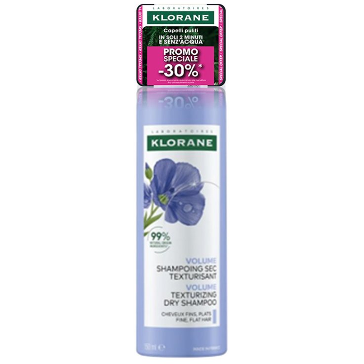 KLORANE SHAMPOO SECCO LINO 150ML