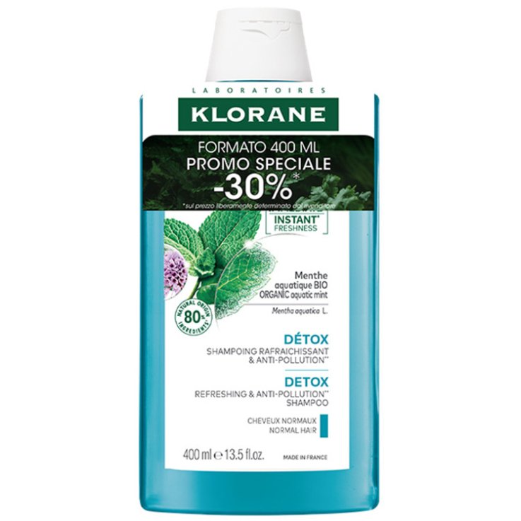 KLORANE SH MENTA 400ML FREQ26