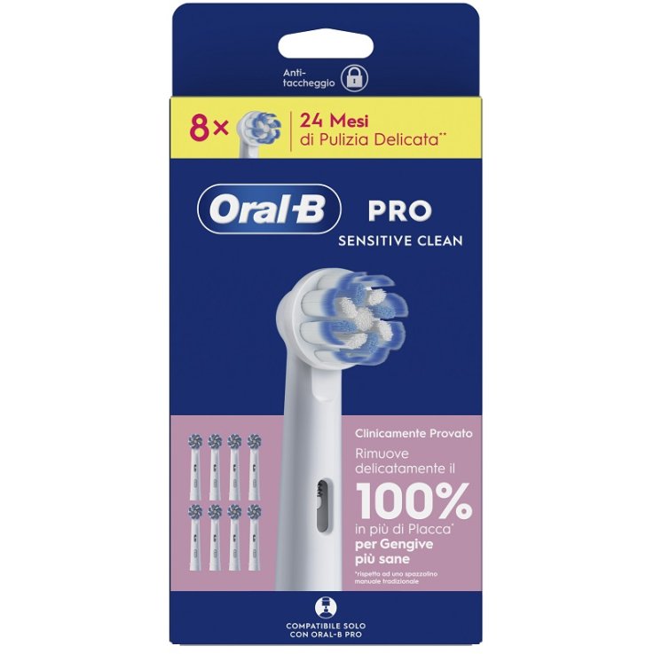 ORALB SENSITIVECLEAN REFILL8PZ