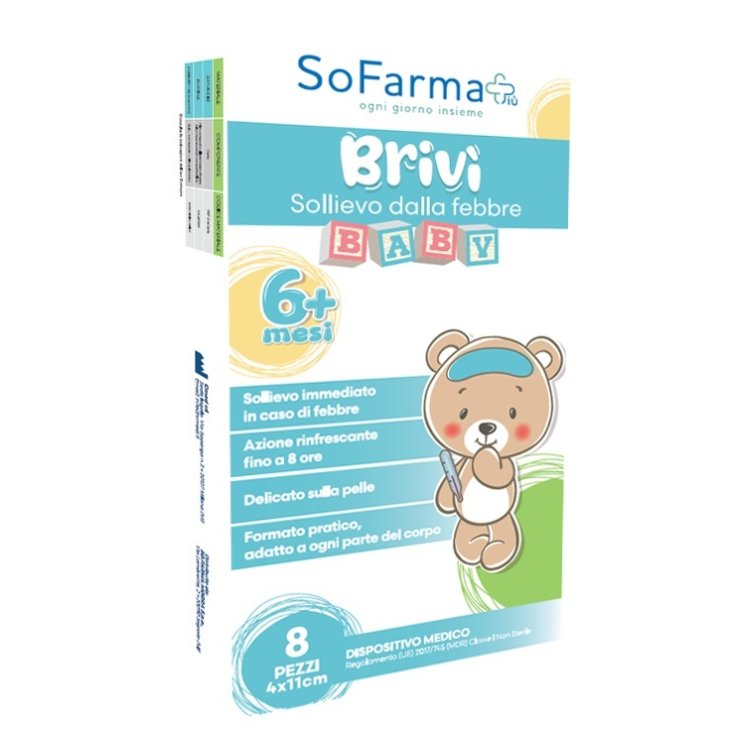 BRIVI  SOLLIEVO FEBBRE 8PZ SF+