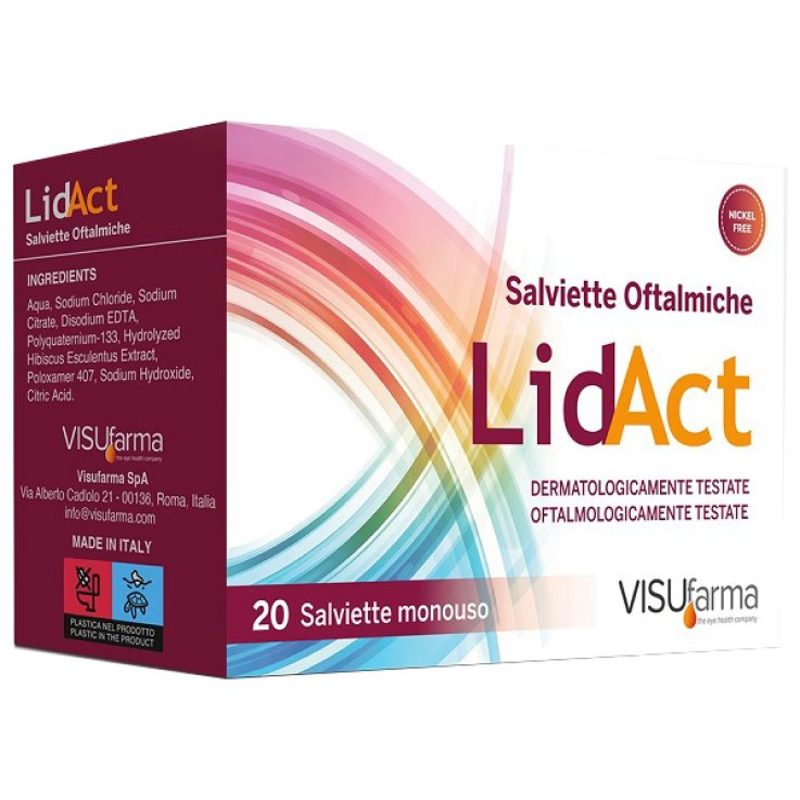 LIDACT SALVIETTE OFT MON 20PZ