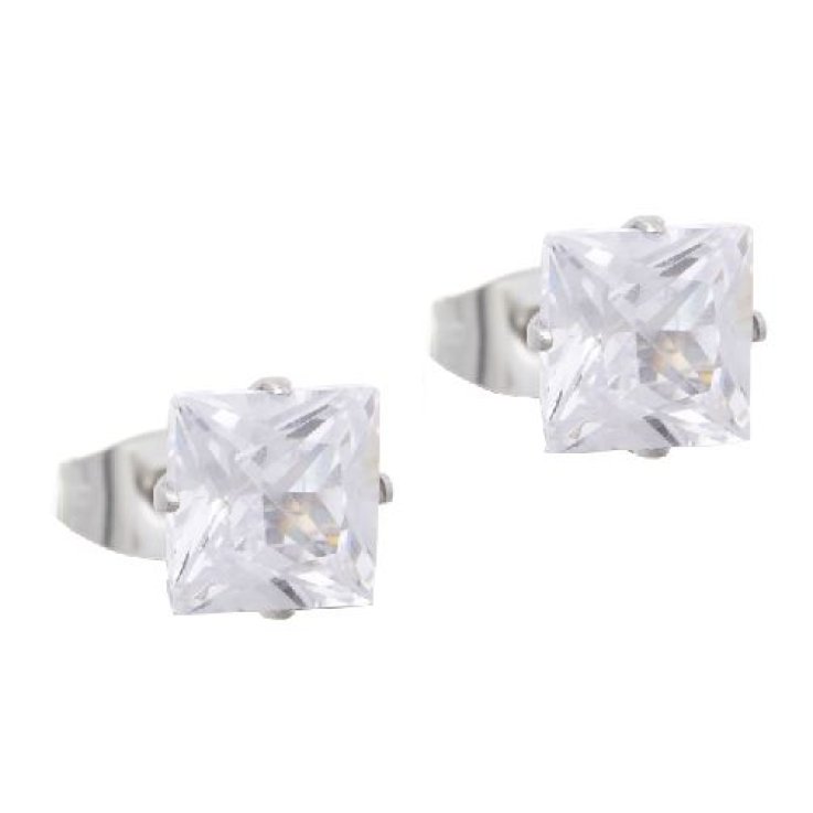 CDL ORECCHINI QUAD ZIRC BI