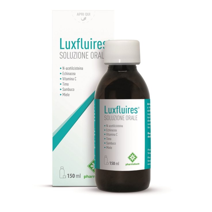 LUXFLUIRES SOLUZIONE ORAL150ML LUXFLUIRES SOLUZIONE ORAL150ML