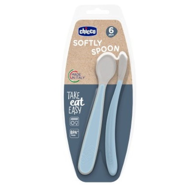 CH CUCCHIAIO SIL DOPP AZZ 6M+