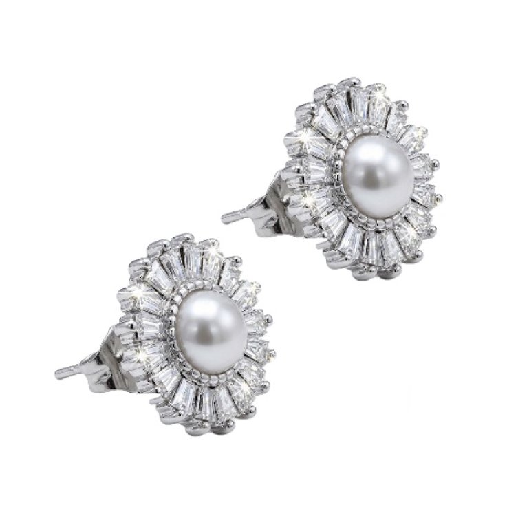 CDL ORECCHINO ACC FIORE ZIRCON
