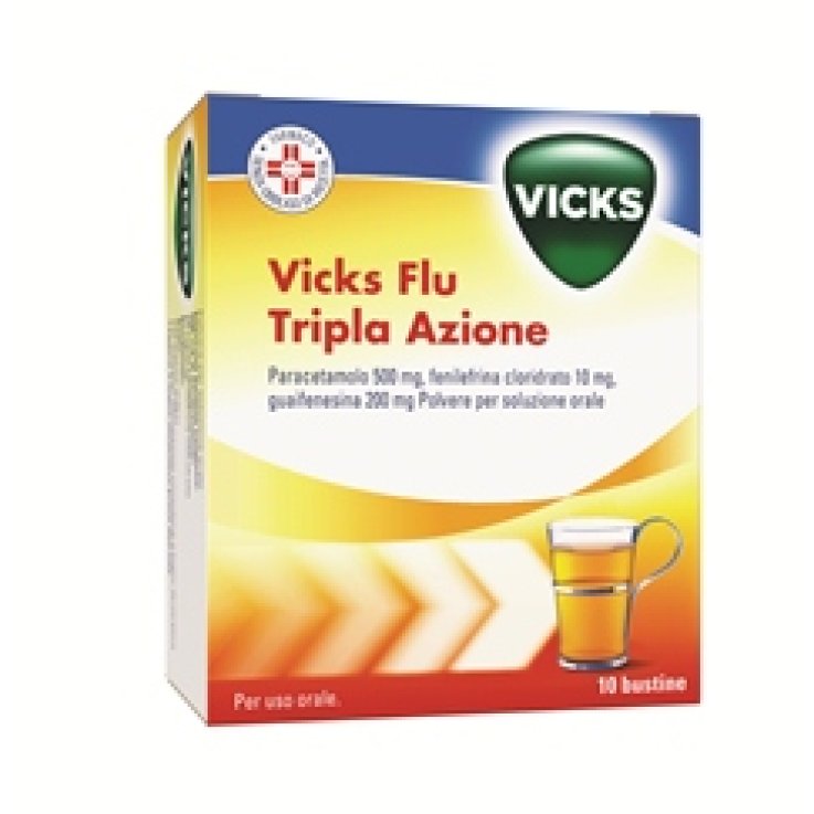 Vicks Flu Tripla A*os 10bust