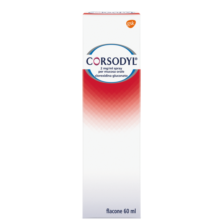 Corsodyl*spray 60ml200mg/100ml