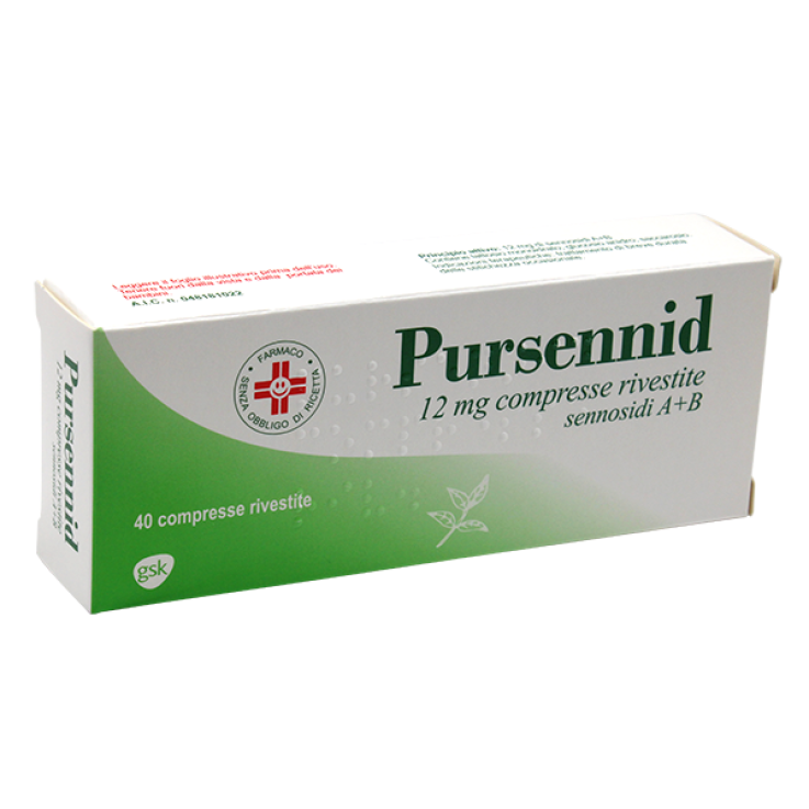 PURSENNID*40CPR RIV 12MG