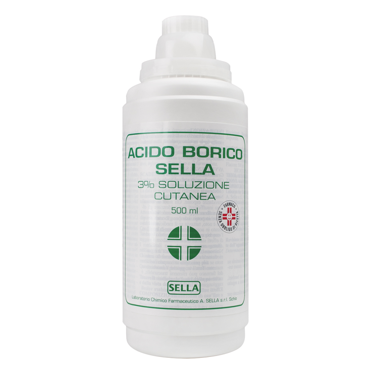 ACIDO BORICO SELLA*3% 500ML ACIDO BORICO SELLA*3% 500ML