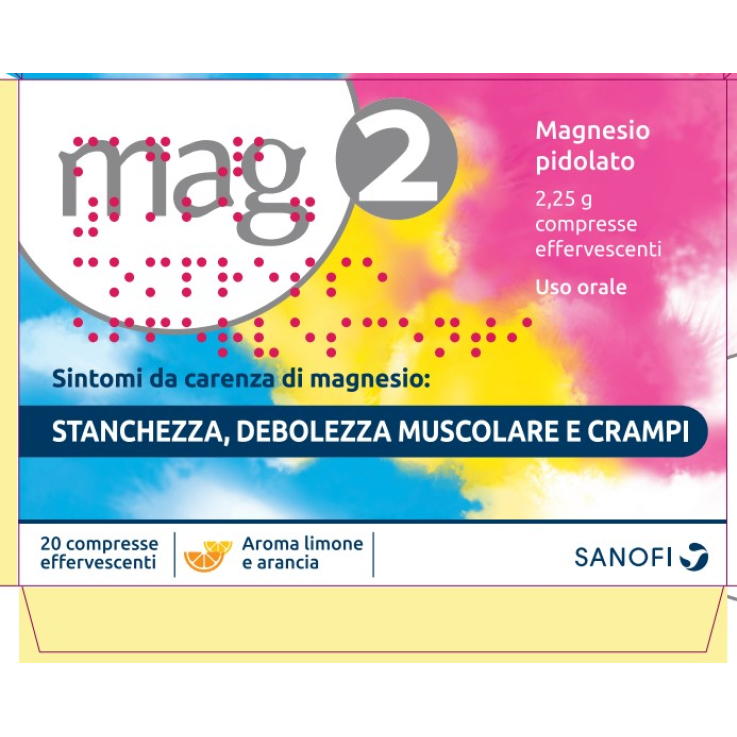 Mag 2*20cpr Eff 2,25g