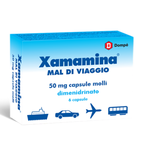 Xamamina Mal Di Viag*6cps 50mg