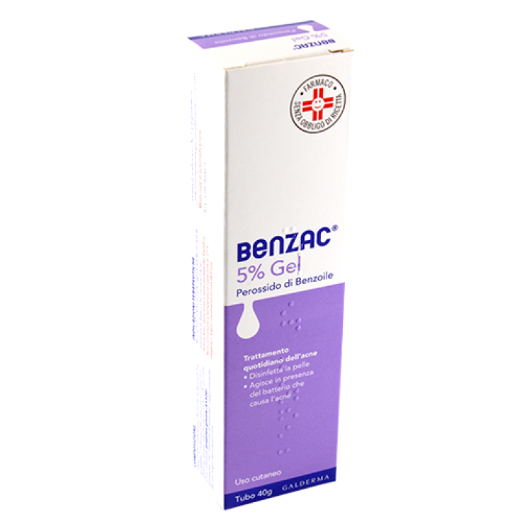 BENZAC*GEL 40G 5%