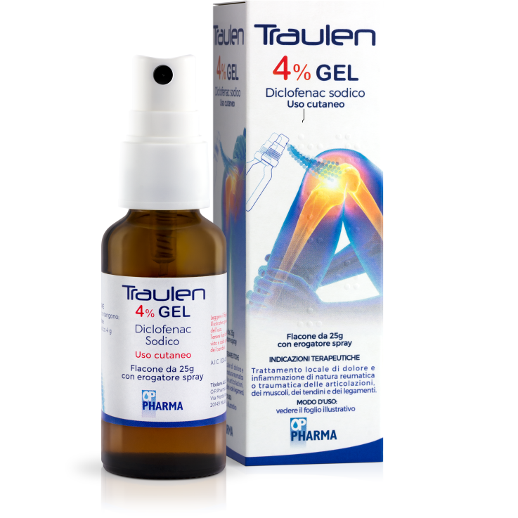 TRAULEN*GEL 4% FL 25G C/EROG