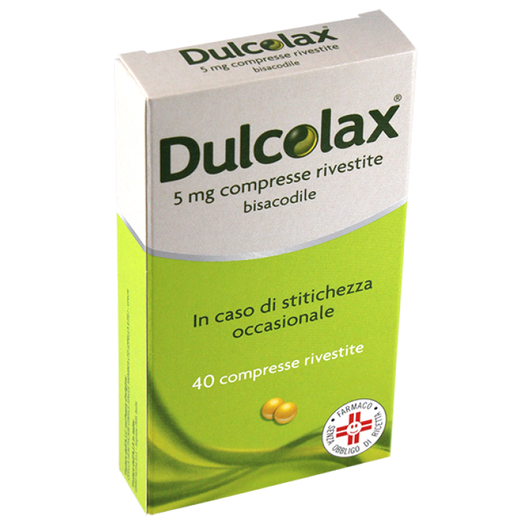 DULCOLAX*40CPR RIV 5MG