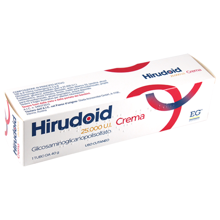 HIRUDOID 25000UI*CREMA 40G