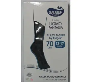 SAUBER UOMO QSKIN70 SPIGA NERO S/M