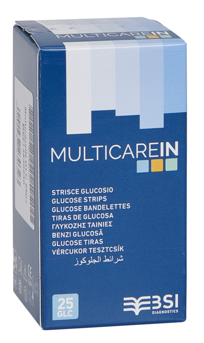 MULTICARE IN GLUCOSIO 25STR