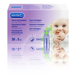 NIVEA - Baby Soluzione Fisiologica 24 Flaconcini Da 5 Ml - Igiene Di Naso E  Occhi